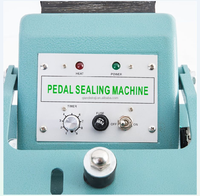 Machine de scellage électrique semi-automatique pour sacs de culture de champignons, à impulsions, longueur de scellage max. 350 mm, 110V/220V, facile à utiliser
