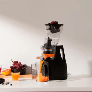 Jewin 250W Presse-agrumes électrique à mastication lente pour les fruits nutritifs et les légumes Presse-agrumes en plastique domestique avec large <span class=keywords><strong>goulotte</strong></span> d'alimentation - Product Image 5