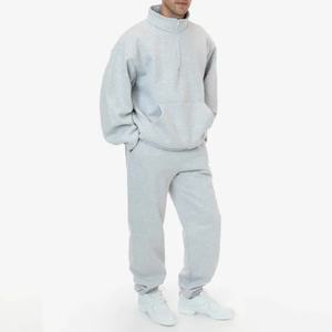 Chándal Personalizado para Hombre con Logotipo del Proveedor, Chándal de Algodón y Lana de Alta Calidad con Bolsillo con Cremallera 1/3, Talla Grande - Product Image 2