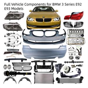 Pare-chocs avant pour <span class=keywords><strong>BMW</strong></span> E92, plaque de pare-chocs de voiture E93 M3 Lci m Sport Msport Pre Lci M2 2007-2011 335i <span class=keywords><strong>328i</strong></span> M4 Style Pare-chocs avant arrière - Product Image 1