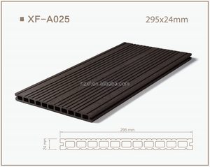 Thời tiết và chống trượt tự nhiên tìm kiếm đồng nhất decking tầng giá rẻ không thấm nước WPC Board XF-A025 - Product Image 2