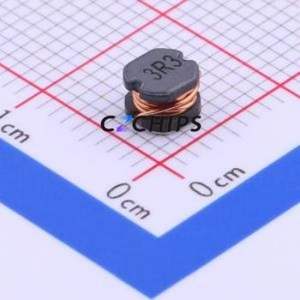 Inducteur de puissance SMTDR43-3R3M SMD, 4,5x4 mm (inductance : 3,3 µH) (précision : 20 % courant nominal : 1,44 A) - Product Image 1