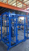 Equipo de Fitness para gimnasio, máquina Smith 3D, Cable de acero, peine cruzado, entrenador, Power Squat Rack, estación multifunción