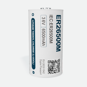 แบตเตอรี่แบบกำหนดเองจากโรงงาน ER26500+SPC1520 /SPC1530 3.6v Type C สำหรับมิเตอร์อัจฉริยะ NB-IoT สำหรับไฟฟ้า/น้ำ/แก๊ส, LoRaWAN, GPS - Product Image 3