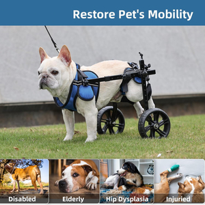 Fauteuil roulant pour chien pour jambes arrière Chariot pour chien/chat Fauteuil roulant avec arrière handicapé - Product Image 6