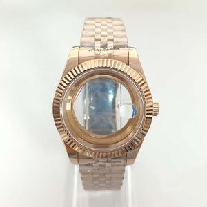 Boîtier <span class=keywords><strong>de</strong></span> luxe en or rose 41 mm pour homme, boîtier classique en acier inoxydable <span class=keywords><strong>de</strong></span> haute qualité pour les affaires - Product Image 1