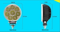 Faro LED externo para motocicleta, 12V-80V, lámpara antiniebla frontal universal para bicicleta eléctrica