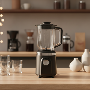Liquidificador e Mixer de Alta Velocidade 320W 1L, Eletrodoméstico Completo para Cozinha com Copo Moedor e Acessórios Completos, Uso Doméstico, Carcaça de Plástico - Product Image 1