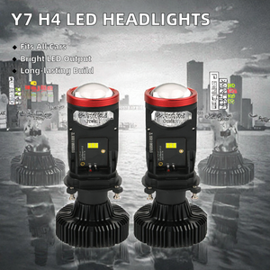 CAROLYN H4 Phare 90W 6000K Mini H4 LED Lentille de projecteur Y7 Y7D Y7S Y8 Ampoule de phare LED avec ventilateur de refroidissement 12V 24V Lampe automobile - Product Image 2