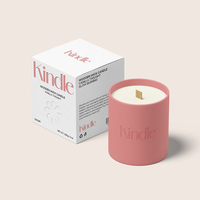 Boîtes rigides carrées personnalisées pour cosmétiques, soins de la peau, bougies, matériaux recyclés, papier de luxe, emballage de bougies d'aromathérapie, boîte cadeau