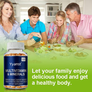 OEM/ODM avec des fruits et légumes biologiques réels, multivitamines en gélules pour la force osseuse et la fonction musculaire, emballage personnalisé - Product Image 3