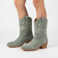 Bottes de neige en cuir pour fille, bottes hautes grises, bottes vintage en cuir pour enfant, bottines de luxe pour fille