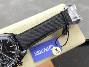 Reloj Mecánico de Lujo, Super Calidad, Resistente al Agua, 44mm, Fábrica N1, Movimiento 9300, Caja de Cerámica Negra, Multifunción, Cronógrafo - Product Image 5