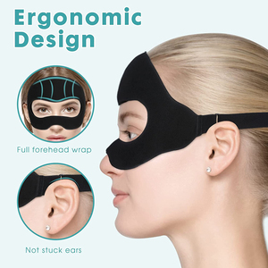 Accessoires <span class=keywords><strong>VR</strong></span> Bande de mousse de masque de sueur souple et confortable pour Oculus Quest 2/3 Housse de protection respirante, fraîche et sèche pour <span class=keywords><strong>VR</strong></span> - Product Image 5