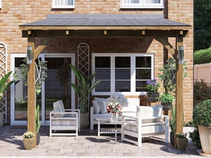 Cobertizos de jardín de <span class=keywords><strong>madera</strong></span> Pabellón Pérgola de <span class=keywords><strong>madera</strong></span> <span class=keywords><strong>3x3</strong></span> para sala de estar al aire libre Persianas de <span class=keywords><strong>madera</strong></span> Pérgola Gazebo - Product Image 3