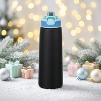 Bouteille d'eau isotherme parfumée, vente en gros directe usine, logo personnalisé, qualité alimentaire sans BPA, pour l'école, le bureau, le sport