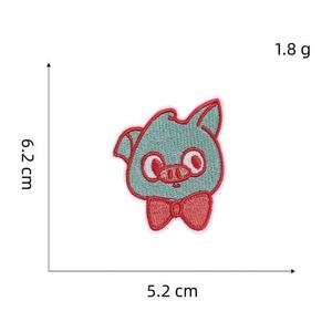 Iron on Embroidered Summer Holiday Style Computer Leaf Flamingo Eye Umbrella Patches for Clothes Bag Decoration - Product Image 5