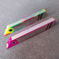 Leurre de pêche au crayon en bois lesté pour la pêche en haute mer, non peint, avec lentilles réfléchissantes, grand modèle 4500 mm 1400 g, de la marque Raylor Wholesale
