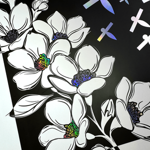 Stampe Artistiche Personalizzate con Olografia Digitale, Poster Floreali Botanici, Stampe Anime <span class=keywords><strong>Manga</strong></span> e Giochi per Decorazione Murale - Product Image 5