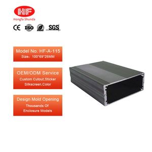 Aluminum <b>Box</b> Extrusion Enclosure Case Manufacturer Odm Oem Custom Cnc Profile Electronics Controller Shell Aluminum Project <b>Box</b> - Product Image 2