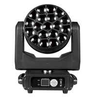 Luz Móvil Bee Eye 19x40W RGBW Wash Zoom DMX512 con Efecto Estroboscópico para Iluminación de Escenarios, DJ, Clubes, Discotecas y Fiestas