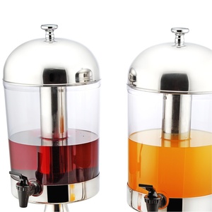 Sunnex-Équipement Buffet Élégant 16L, Base en Acier Inoxydable, Conteneur SAN, Distributeur de Boissons, Service de Jus pour Hôtel Restaurant - Product Image 6