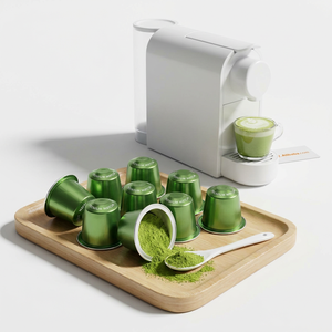 Cápsulas de Té Matcha en Polvo, Té Verde Instantáneo, Bebida Saludable, en Envase Individual, Sabor Auténtico - Product Image 3