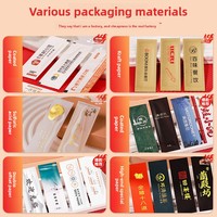Fil dentaire biodégradable en nylon personnalisé avec logo, emballage individuel, pour hôtels, restauration, promotionnel