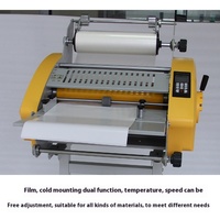 3816 Einseitige Anti-Roll-Heißlaminiermaschine mit automatischer Papierzufuhr und Infrarot-Temperaturregelung für Stanzarbeiten
