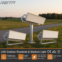 Projecteurs LED modernes en alliage d'aluminium REITA, éclairage de stade anti-éblouissement pour terrain de badminton, 50W-450W, vente chaude