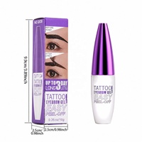 Gel Sourcils Peel-Off Longue Durée Anti-Transpiration et Anti-Bavures Facile à Appliquer, Crème Sourcils Peel-Off Marque Privée en Gros