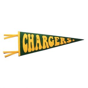 Cheap Custom Size Portable Polyester Felt Pennant Flags & <b>Banners</b> for Party School Home Use - Product Image 3