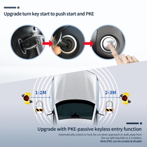 Système de clé intelligente EASYGUARD PKE compatible avec Benz V260, ML/GL/GLS, Classe G, 2014+  Démarrage par clé FBS4 - Product Image 4