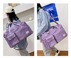 Custom Logo Best Selling Large Capacity Duffle Bag Gym Women Waterproof Sports Travel Bag - Product Image 4