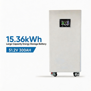 Batterie solaire domestique LiFePO4 48V/51.2V pour stockage d'énergie, pack de 10-20KWh empilable, protection IP66, garantie 10 ans - Product Image 1