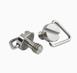 Tornillo ranurado con anillo en D de acero inoxidable LeGood M4 con logotipo personalizado para controlador inteligente - Product Image 2