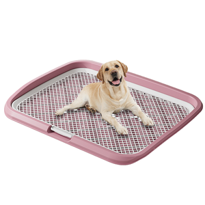Caja de Arena <span class=keywords><strong>para</strong></span> Mascotas de PP Amarillo con Rejilla de Hierro, Duradera, <span class=keywords><strong>para</strong></span> Perros Pequeños/Medianos/Grandes y Gatos, Fácil de Limpiar, Control de Olores, Ecológica, Gran Capacidad - Product Image 5