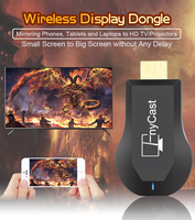 MX18 Miracast TV Dongle Dual Core Linux 3.0.8 de pantalla inalámbrica WIFI Dongle para IOS 14 como Anycast
