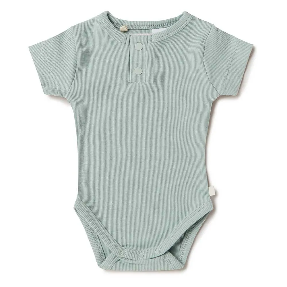 Vêtements personnalisés en coton biologique OEM pour bébé nouveau-né Vêtements décontractés Barboteuses 0-12 mois Combinaisons pour enfants Bodys bio à manches courtes