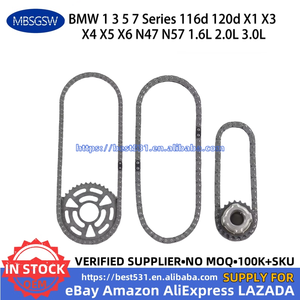 Kit de cadena de distribución MBSGSW para <span class=keywords><strong>BMW</strong></span> <span class=keywords><strong>1</strong></span> 3 5 7 Series <span class=keywords><strong>116d</strong></span> 120d X1 X2 X3 X4 X5 X6 N47 N57 <span class=keywords><strong>1</strong></span>.6L 2.0L 3.0L DOHC 2006-2023 11318570649 - Product Image 2