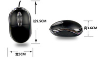 1 Dolar Biaya Rendah Mouse Kabel Laptop Bisnis Mini Mouse USB Aksesori Komputer Optik Mouse