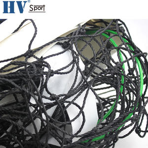 Профессиональная волейбольная сетка для использования в помещении/на улице, полиэстер, размер 9,5м*1м, черная, тренировочное оборудование - Product Image 3