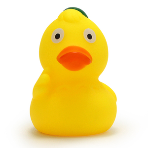 Pato de Borracha Amarelo Pequeno Jixin YDE008 de 5 Centímetros Mais Vendido, Brinquedo de Banho para Bebês com Bico Longo e Som ao Apertar - Product Image 4