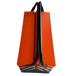 Portable Toolbox Multi-function Tool Organizer Square Cantilever Box Folding <b>Storage</b> Stackable <b>Low</b> Price - Product Image 5