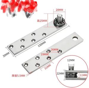 Cerniera invisibile ispessita in acciaio inossidabile di 360 gradi di rotazione porta armadio armadio porta porta porta cerniera - Product Image 3