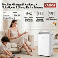 Aire Acondicionado Portátil de Alta Calidad, Unidades de Aire Acondicionado de 9000 BTU, Mini Aire Acondicionado Móvil para Hogar y Oficina en Europa