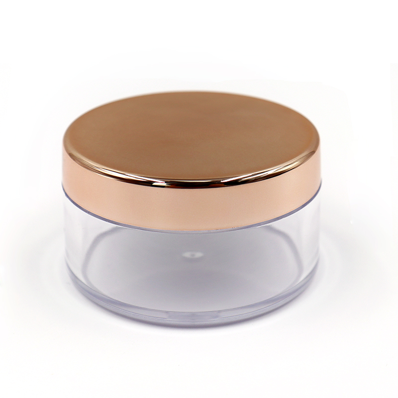 1oz 2 oz 3oz 4 oz 8 oz 15g 30g 80g 120g 250g clear Empty PET clear Lip Scrub Container Plastic Cream Jar with pink Screw Cap