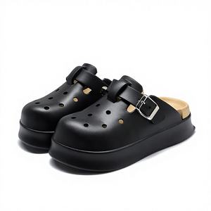 Sabots en EVA pour femmes, hauteur 3 cm, légers, respirants, à enfiler, confort rembourré, automne, toutes saisons, intérieur/extérieur, usage quotidien - Product Image 1