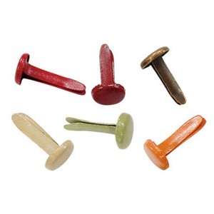 23441 Nhiều màu chia chân pastel kim loại Brad ốc vít mini <span class=keywords><strong>brads</strong></span> cho <span class=keywords><strong>Diy</strong></span> thủ công dự án scrapbooking văn phòng - Product Image 4