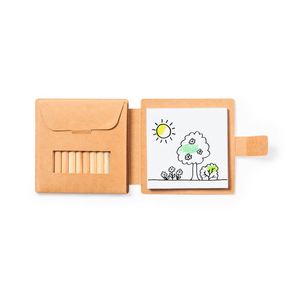 Promotional Eco-Friendly Customized Cartoon Shape 4 Color Printed Drawing Art for Kids Kraft Paper Coloring <b>Book</b> Colored Pencils - Product Image 2